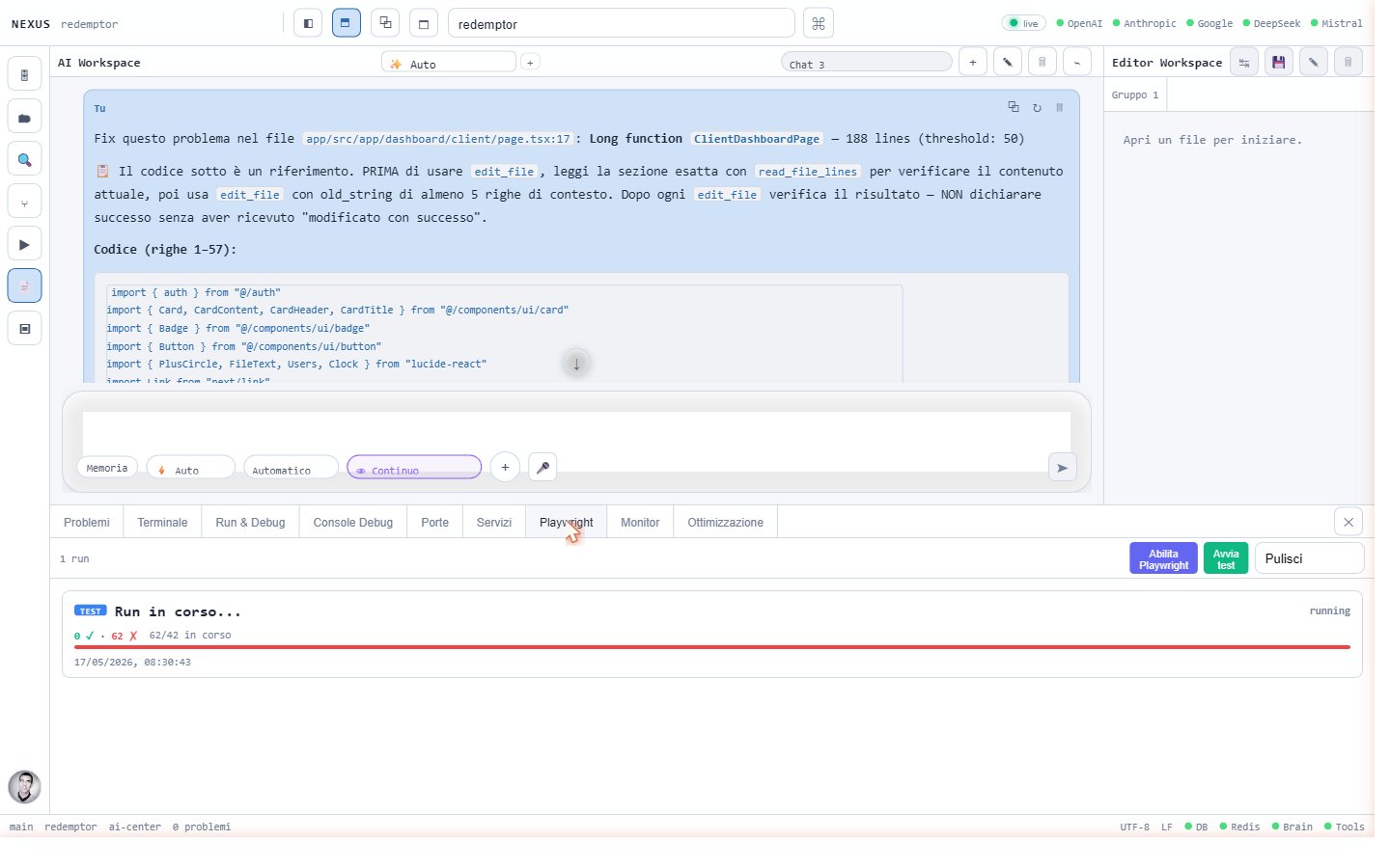 Live Test Monitoring
